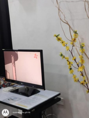 Apto com ar, 01 quarto e tv a cabo